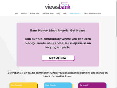 Viewsbank website screenshot