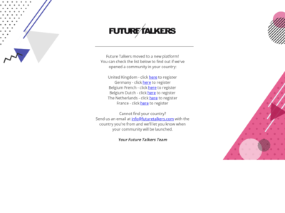 Future Talkers website screenshot