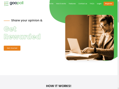 GooPoll website screenshot