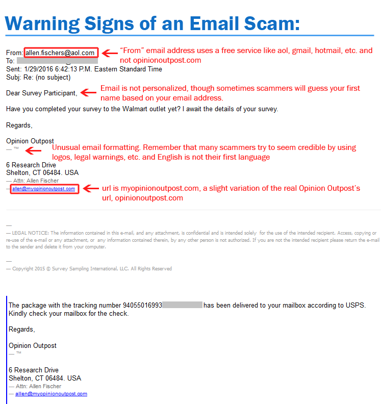 Opinion Outpost Scam
