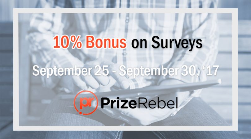 PrizeRebel bonus