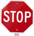 stop sign