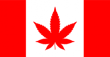 Canada Marijuana Flag