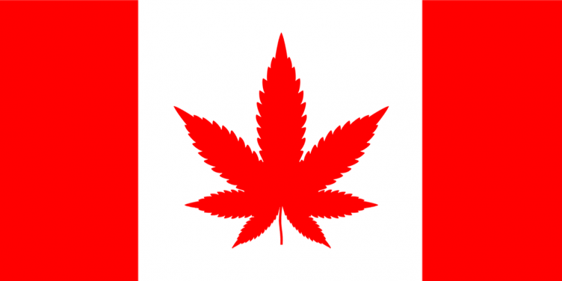 Canada Marijuana Flag