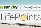 Mysurvey globaltestmarket lifepoints logos