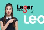 LegerWeb Becomes Leo logos with woman