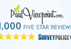 PaidviewPoint 1000 5 star reviews