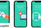 Receiptpal surveys app screens