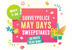 SurveyPolice May Days Sweeps