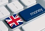 UK Money - Union jack on keyboard with 'money' key next to it