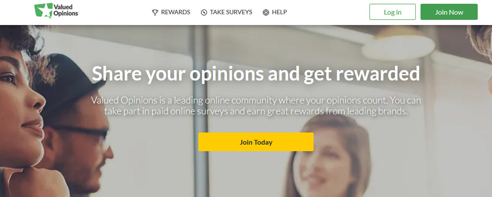 Valued Opinions website