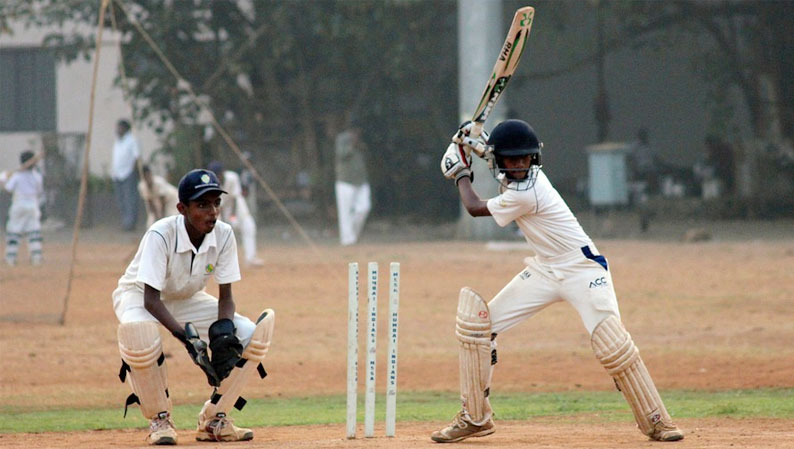 Cricket players in India