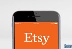 Etsy gift card on phone