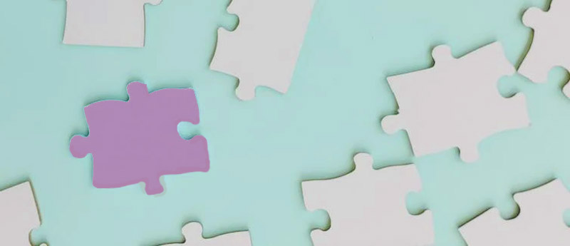 Puzzle piece representing focus group participant