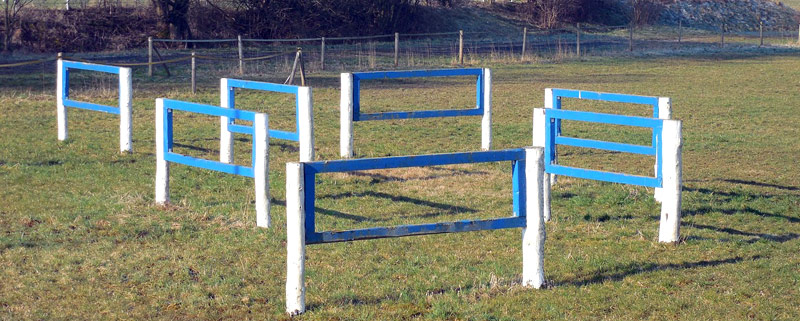 Equestrian hurdles