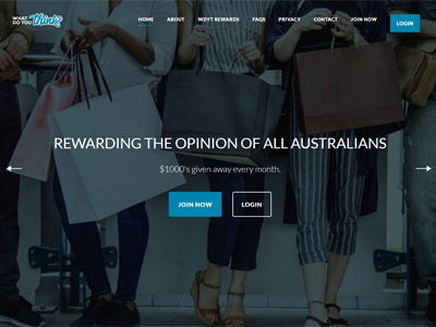 What Do You Think (WDYT) website screenshot