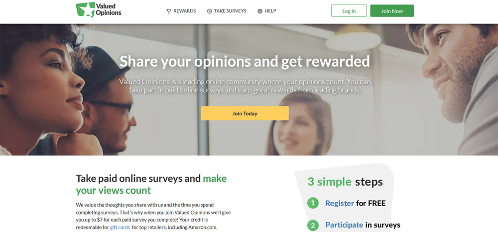valued opinions website