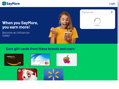 SayMore website screenshot