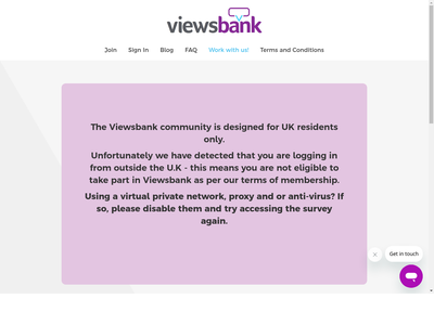 Viewsbank website screenshot