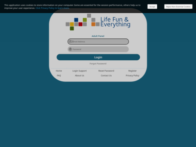 Life Fun and Everything website screenshot