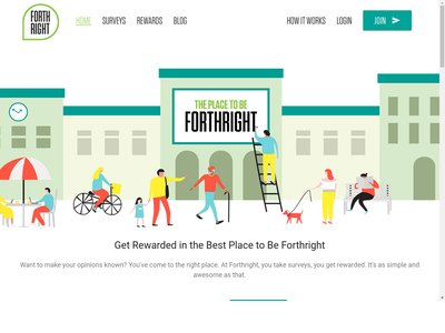 Forthright website screenshot