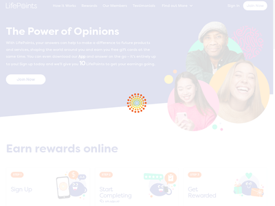 Lifepoints website