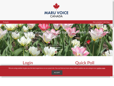 maru voice canada website