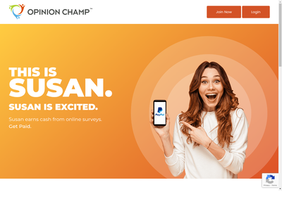 Opinion Champ website screenshot