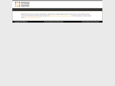 OpinionSquare website screenshot