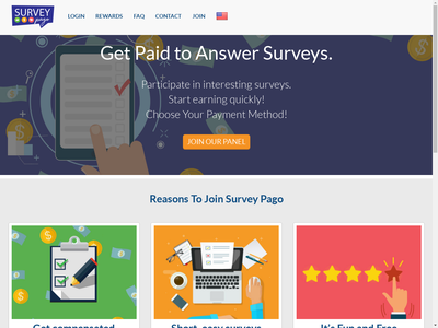 SurveyPago website