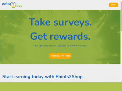 Points2Shop website screenshot