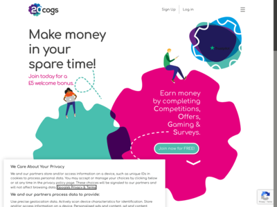 20Cogs website screenshot