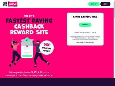 OhMyDosh! website screenshot