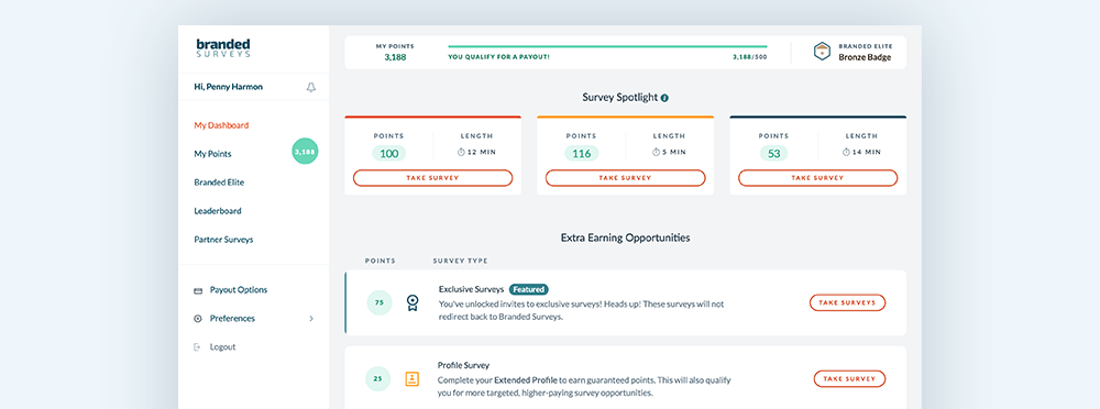 Branded Surveys available surveys